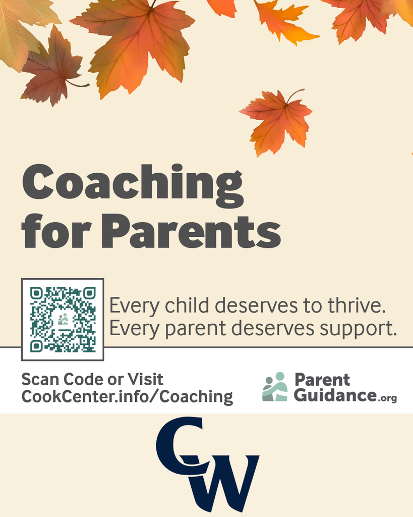 fall themed parent coaching flyer