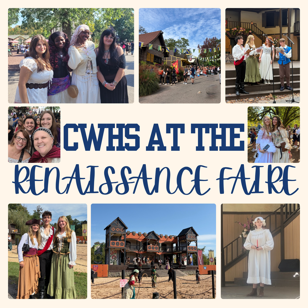 students at the PA Ren Faire, collage of photos