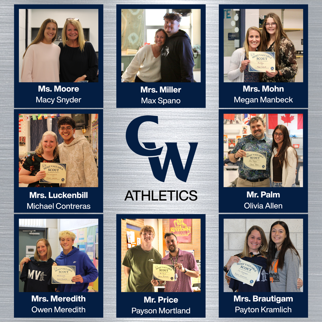 MVS photo collage of students and teachers reeiveing their awards