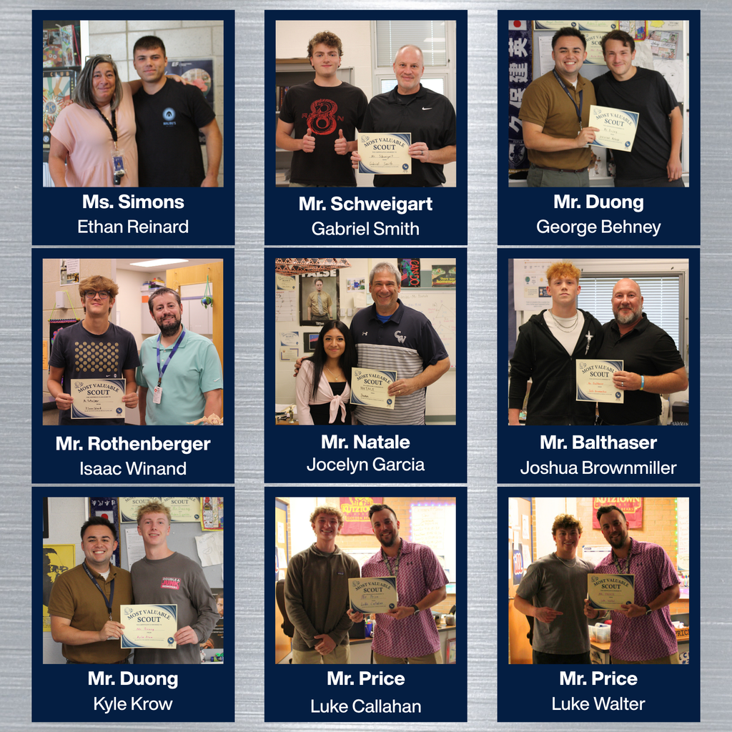 MVS photo collage of students and teachers reeiveing their awards