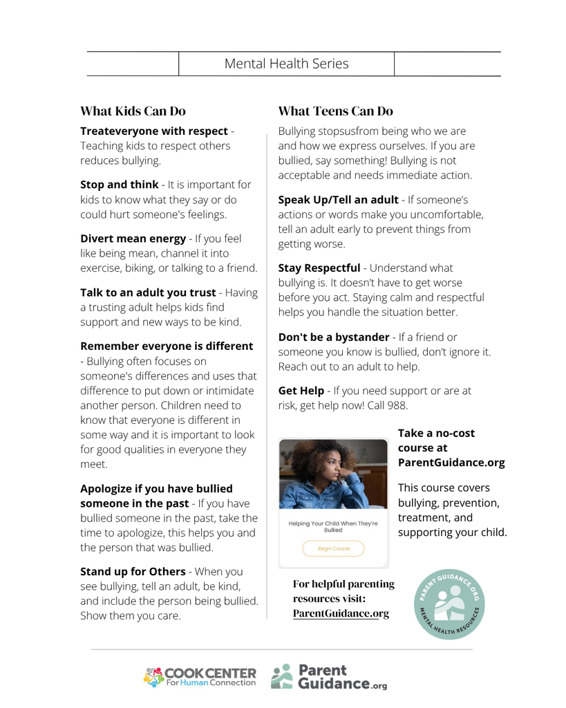 The facts about bullying newsletter; avialable here file:///C:/Users/a_sweigart/OneDrive%20-%20conradweiser.org/Desktop/October%202026%20PG.org%20Newsletter%20-%20Facts%20About%20Bullying-1.pdf