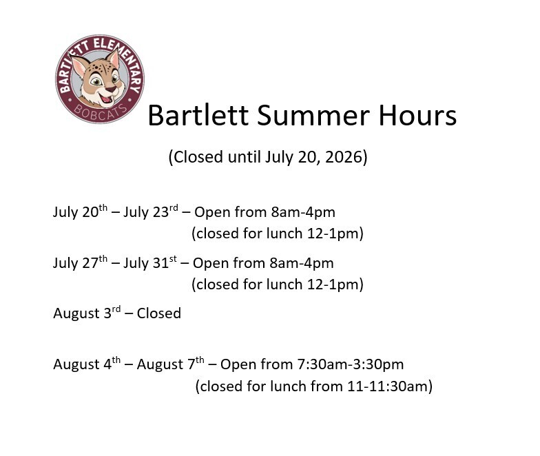 Summer Hours 2026