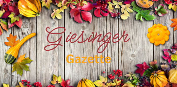 Giesinger Gazette Squash and Leaves