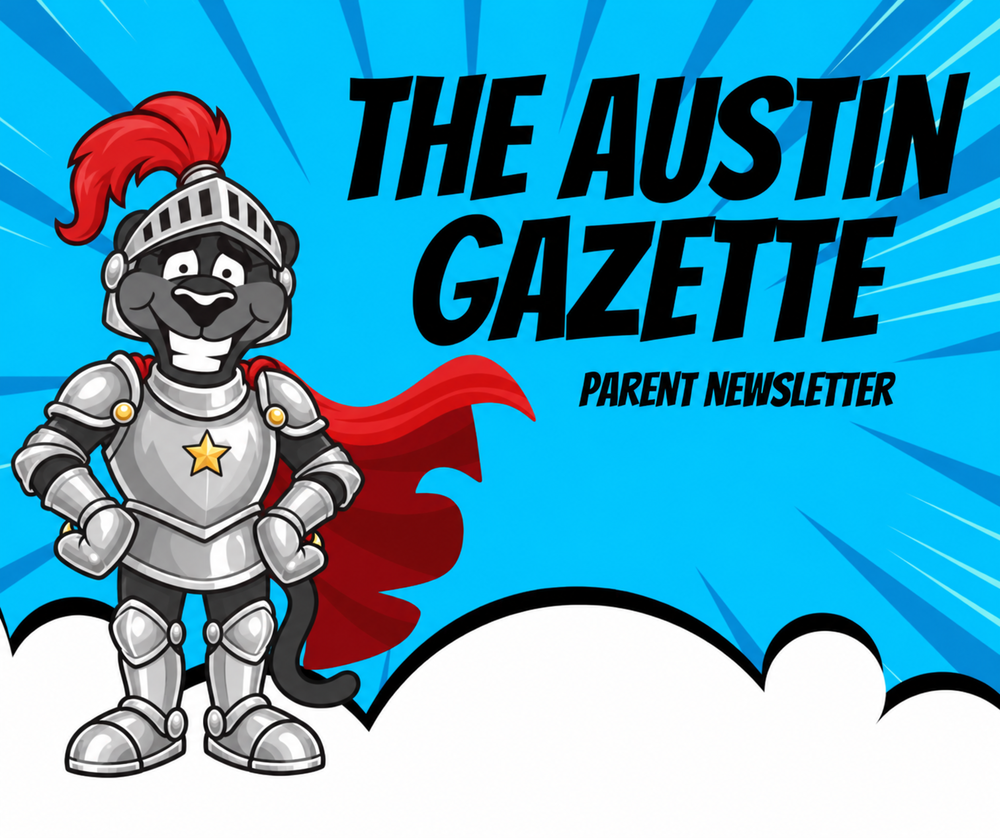 Austin Gazette Panther in armor