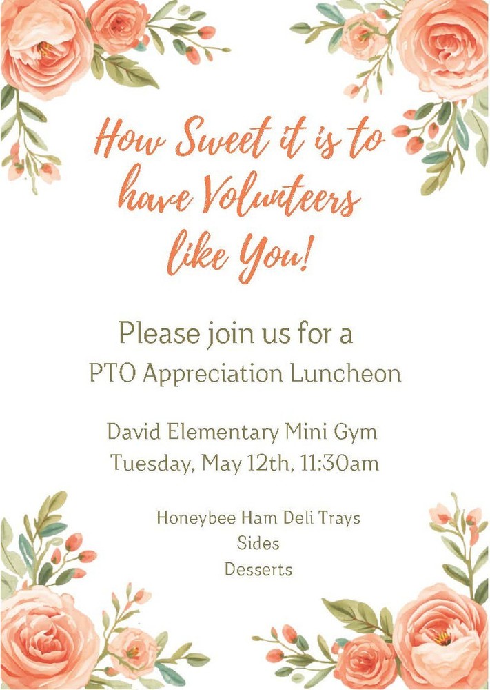 Volunteer Appreciation Invitation