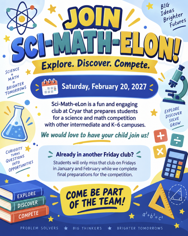 Join Sci-Math-Elon!