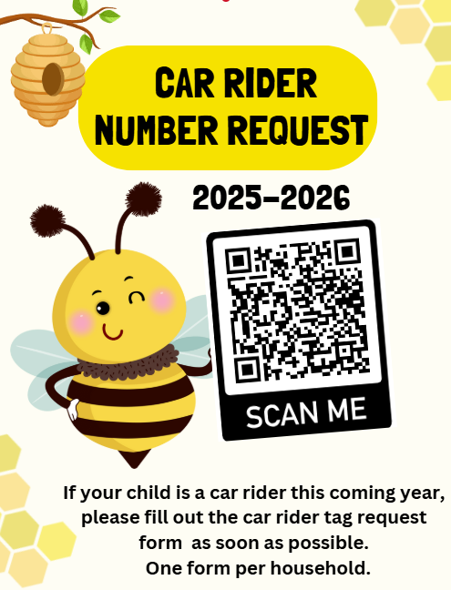 Car Rider Request Form
