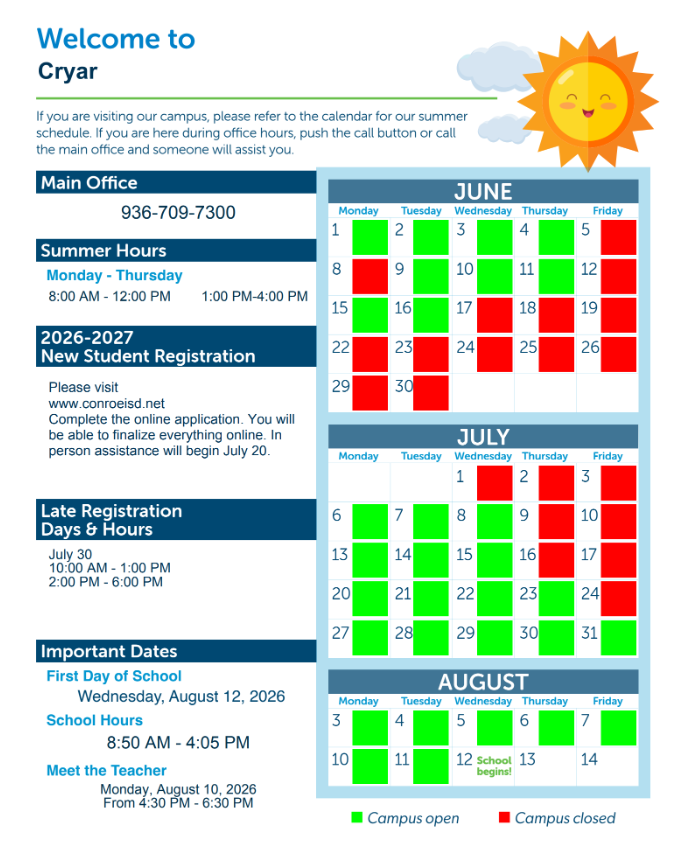 Summer Hours