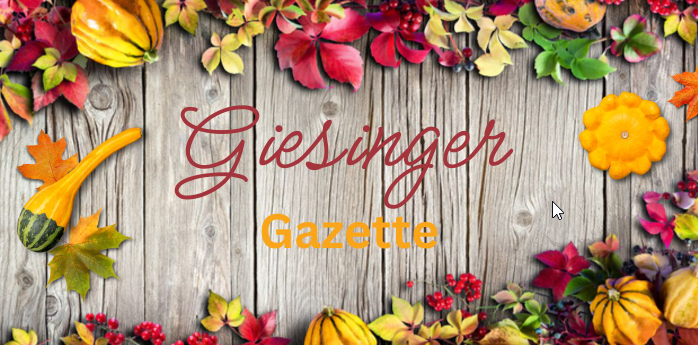 Giesinger Gazette Squash & Leaves