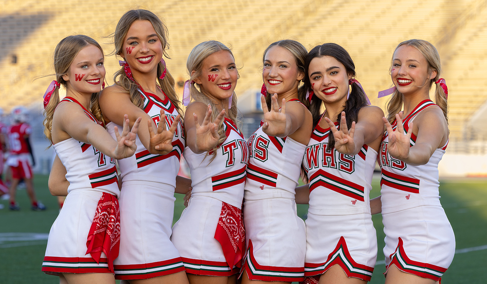 The Woodlands HS Cheerleaders