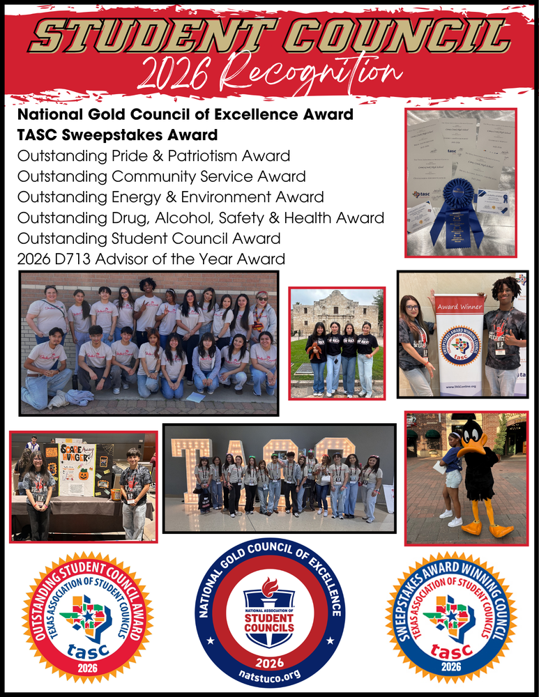 Student Council earns top recognition at state and national level