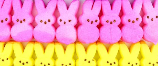 Peeps candy banner
