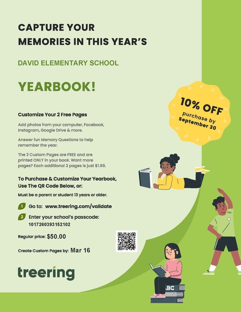 Yearbook Flyer