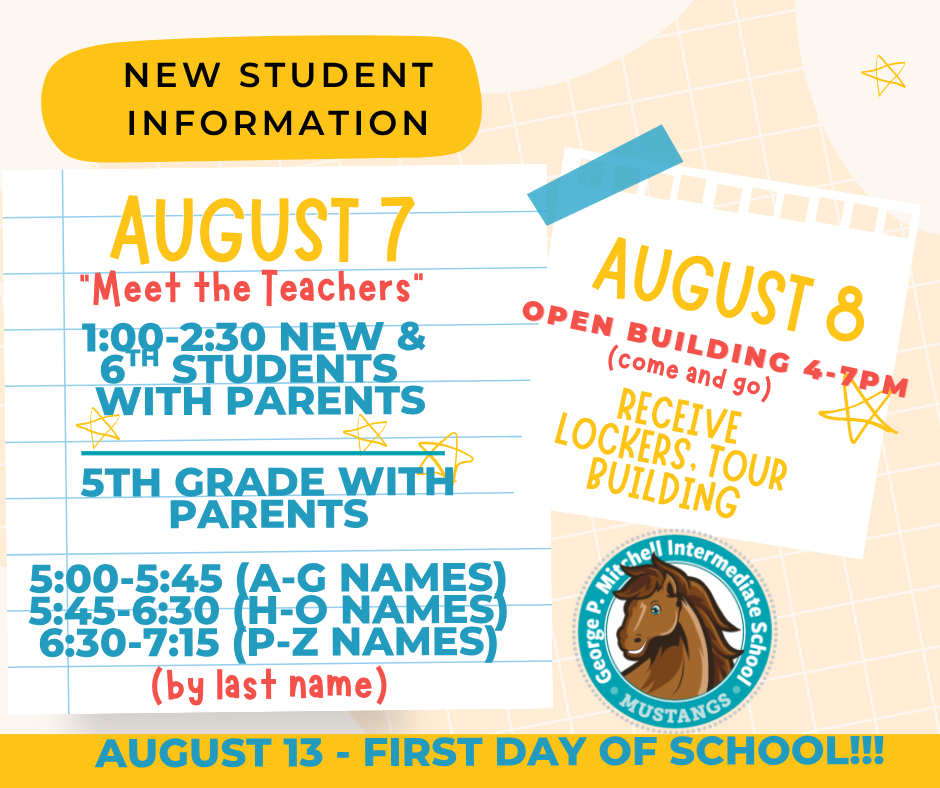 New Student Information