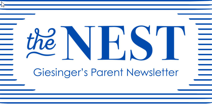 the NEST logo blue lines