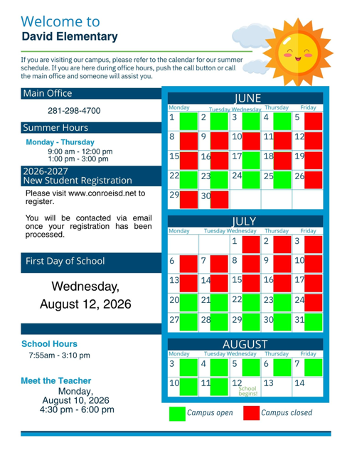 Summer Hours