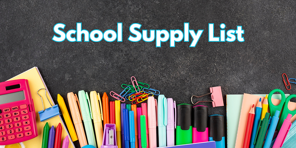 School Supply List