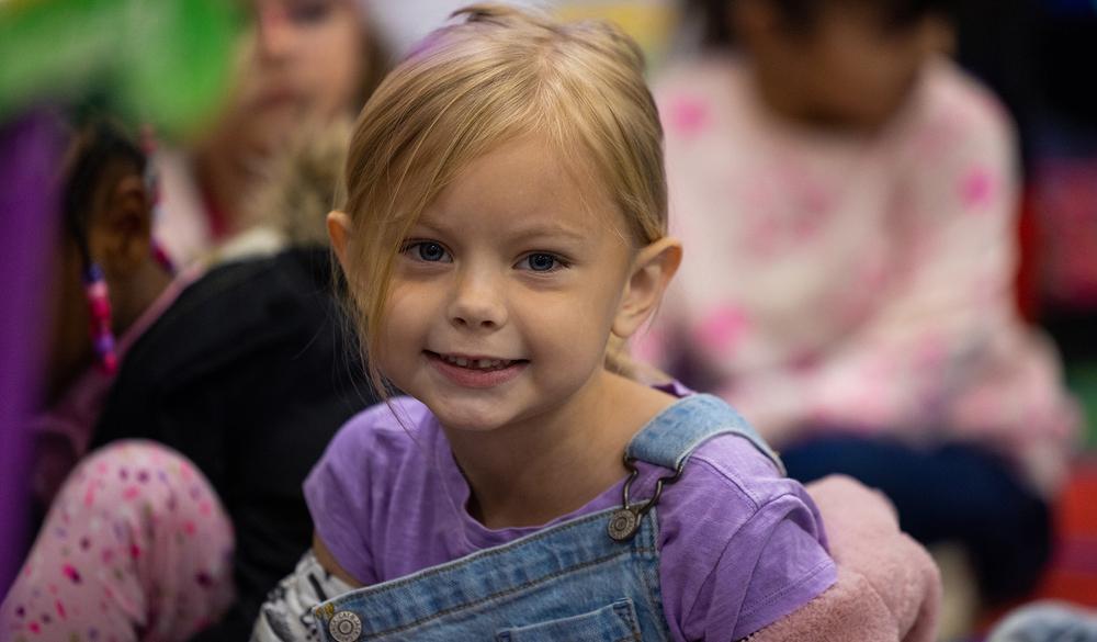 Student smiling