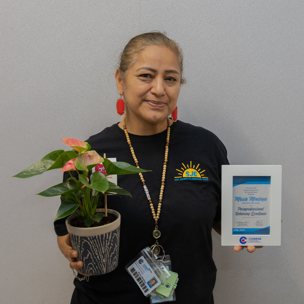 Ambassador Award winner from San Jacinto