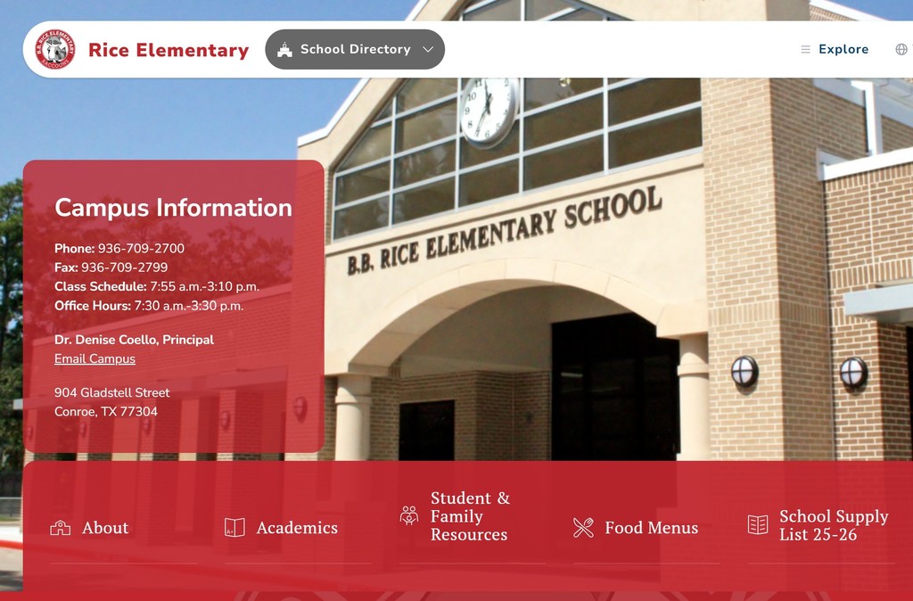 Rice Website