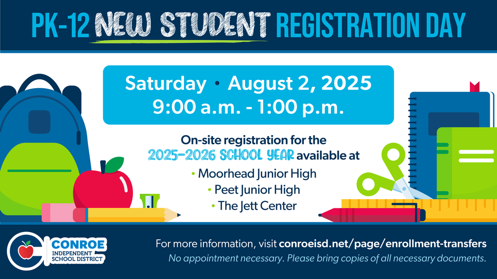PK-12 New Student Registration Day