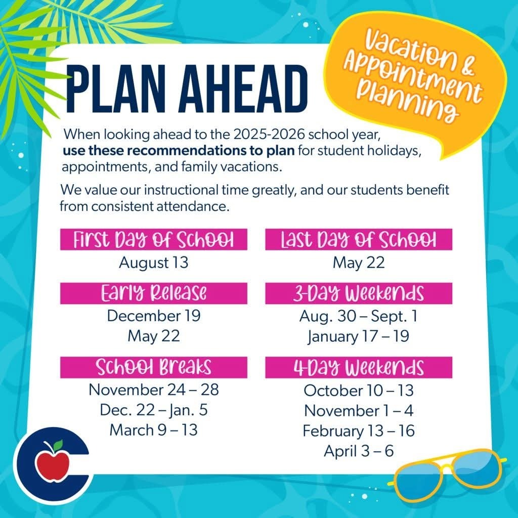 plan ahead dates