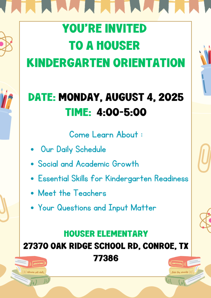 Kinder orientation english