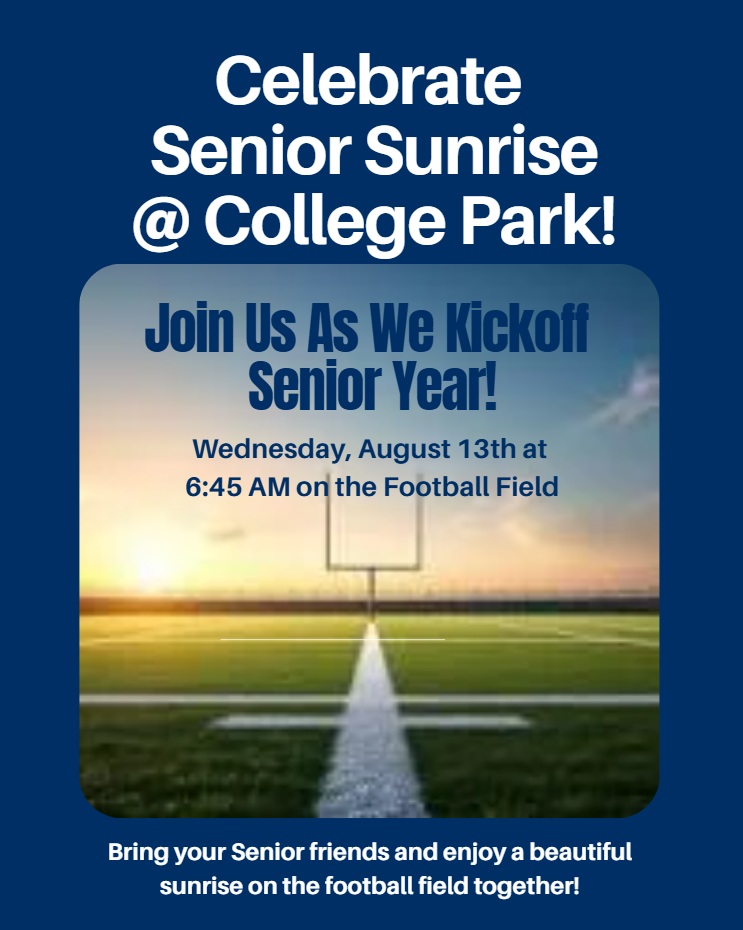 Senior Sunrise 8/13