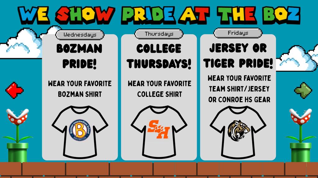 Bozman Spirit Days