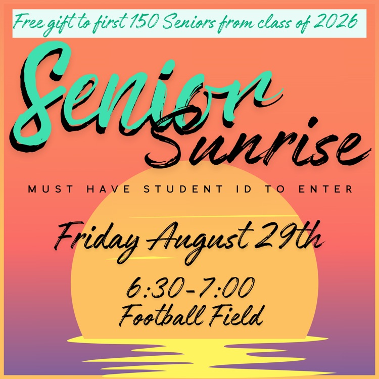 Senior sunrise