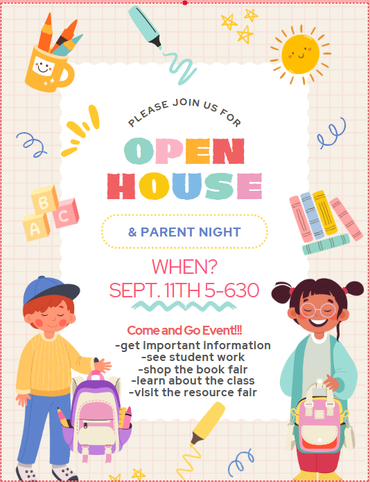 Join us for open house!