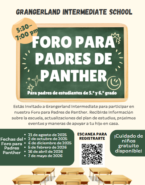 Panther Parent Forum 8/21