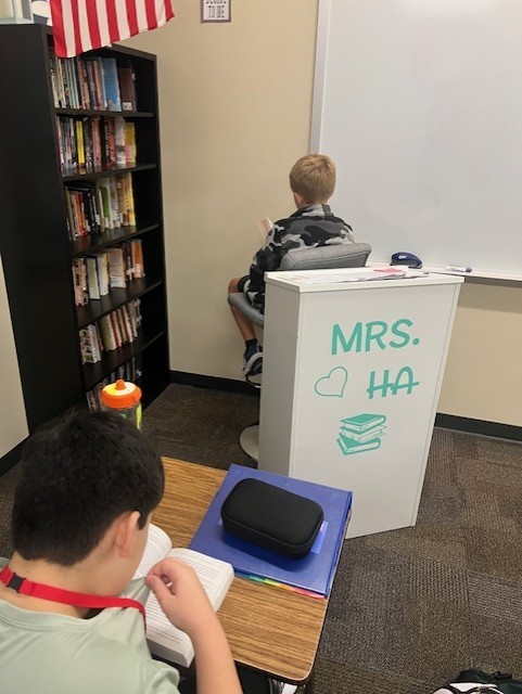 SURF Reading in Ms. Ha's Language Arts Class