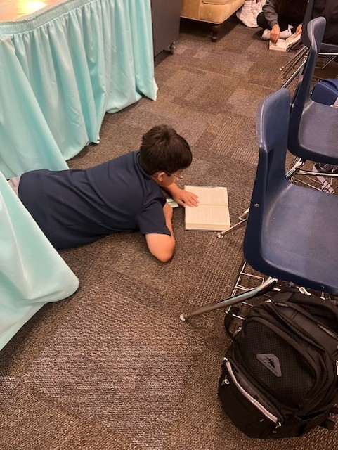 SURF Reading in Ms. Ha's Language Arts Class