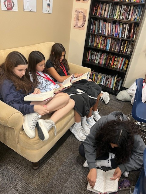 SURF Reading in Ms. Ha's Language Arts Class