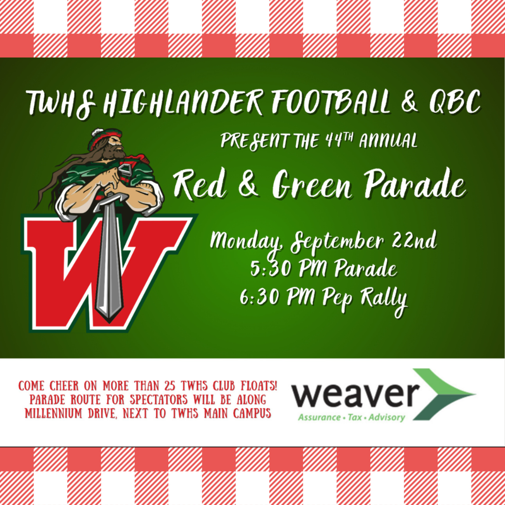 Red and Green Parade