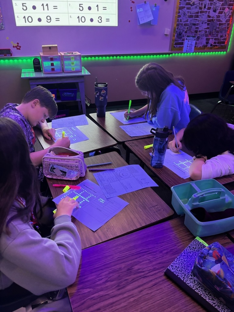 Mrs. Speer’s 7th grade math class!