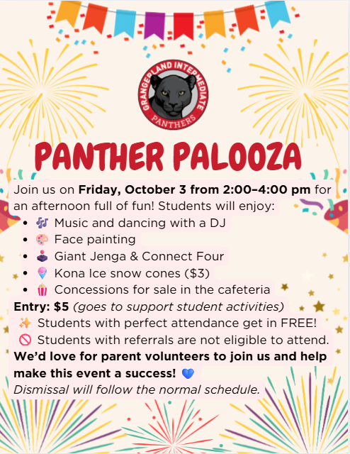 Panther Palooza 
