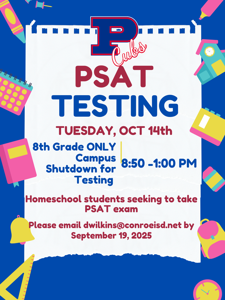 PSAT Registration Flyer