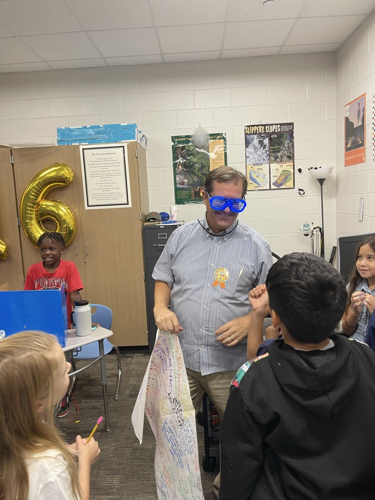 celebrating Mr. Forbes’ birthday