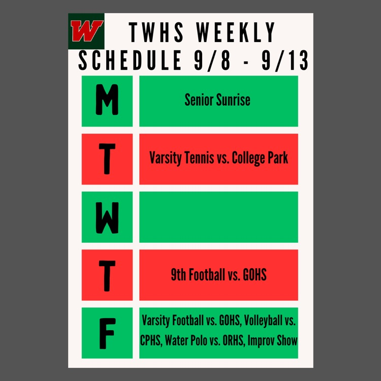 schedule