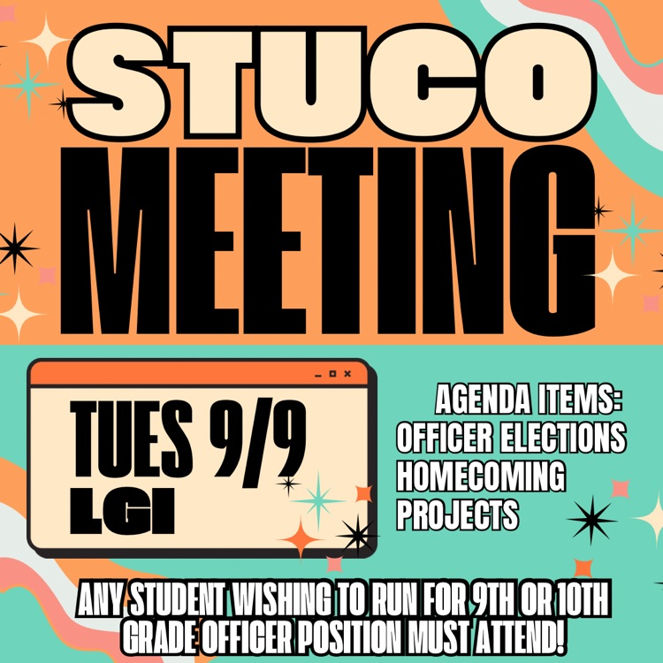 StuCo meeting