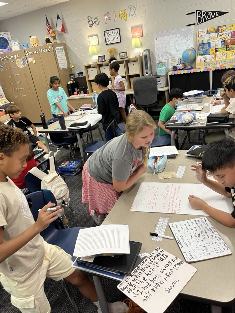 students collaborating