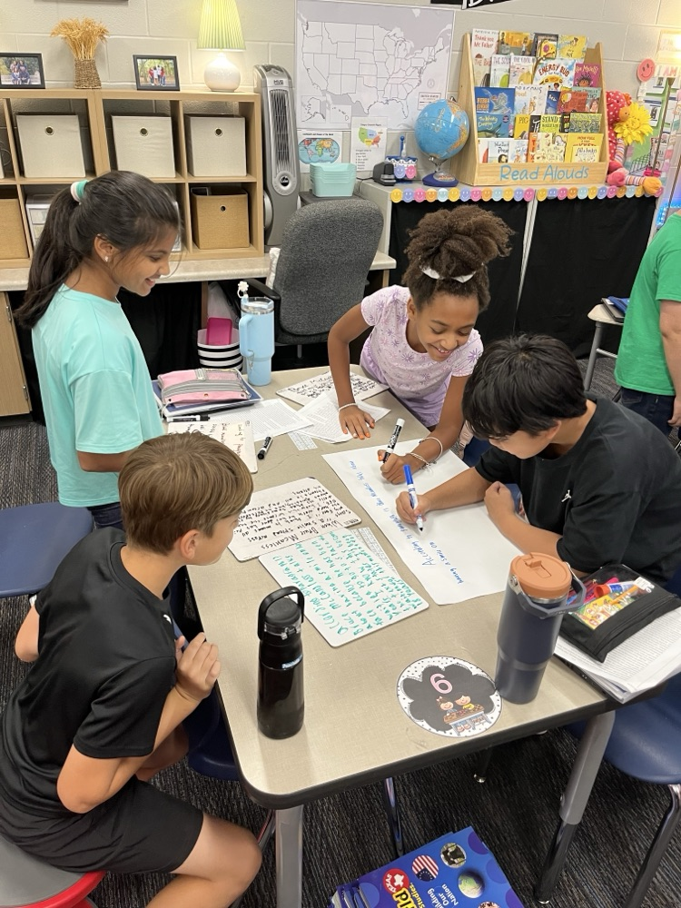 students collaborate