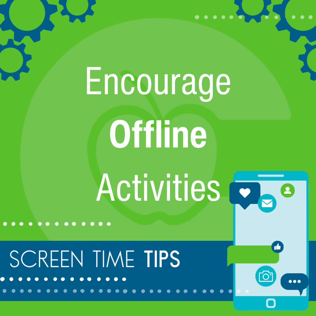 Encourage hobbies, sports, and other offline activities to promote a well-rounded lifestyle.