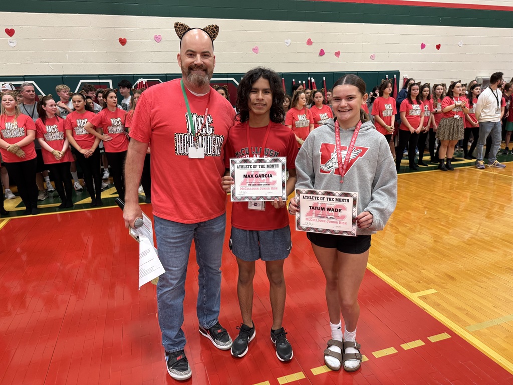 athletes of the month
