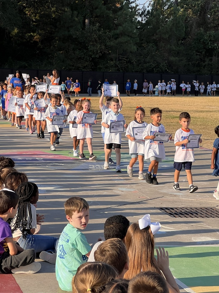 Kindergarten One and Only You award winners