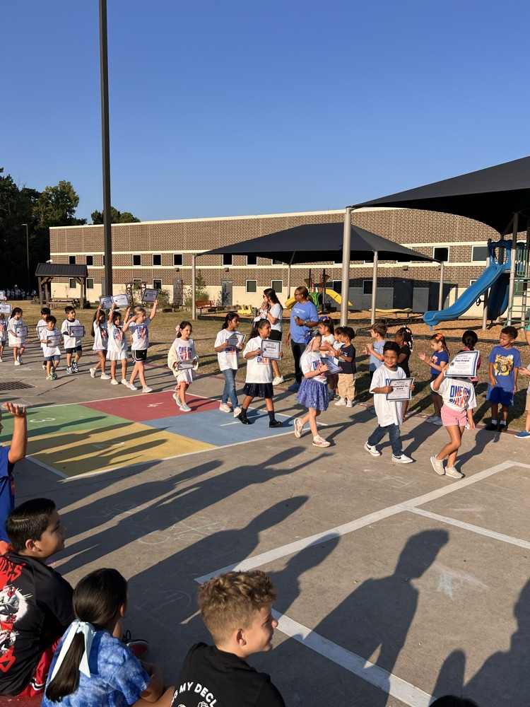 1st grade One and Only You award winners