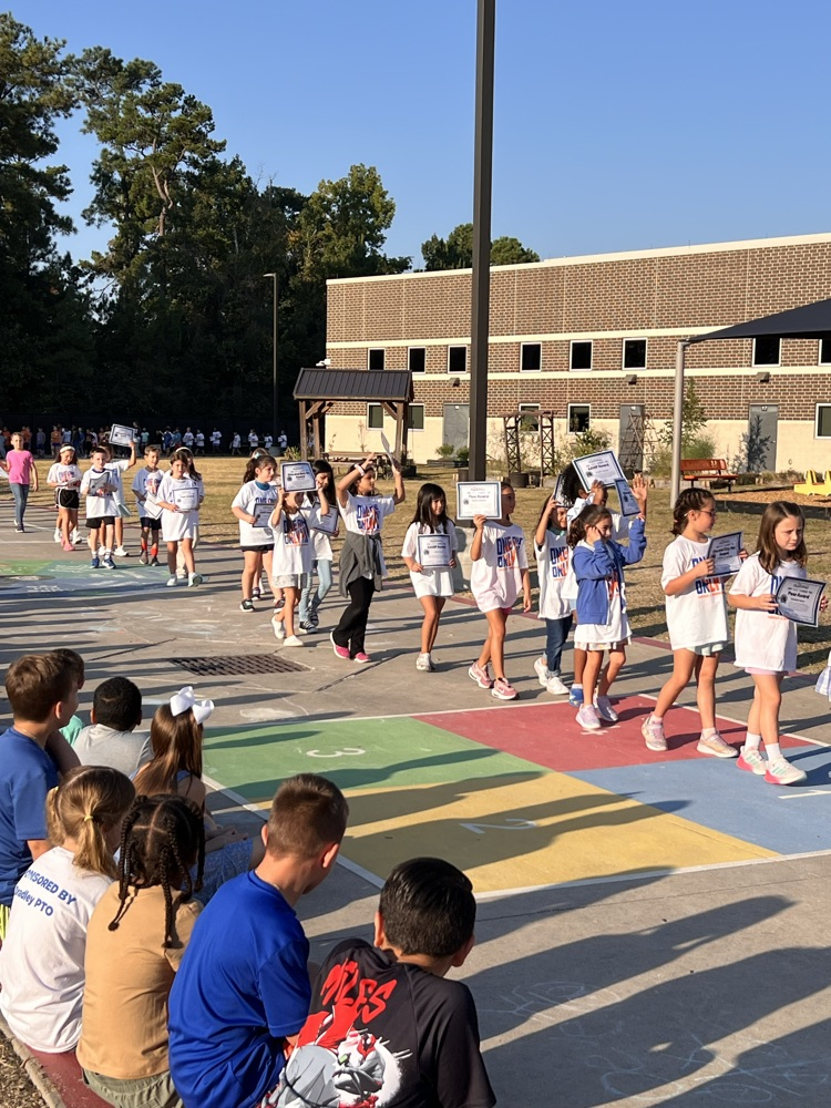 2nd grade One and Only You award winners