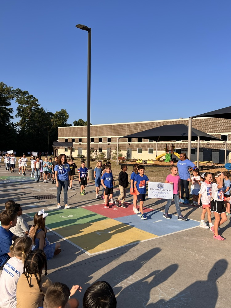 2nd grade class Attendance winner- Mrs. Osborne’s class